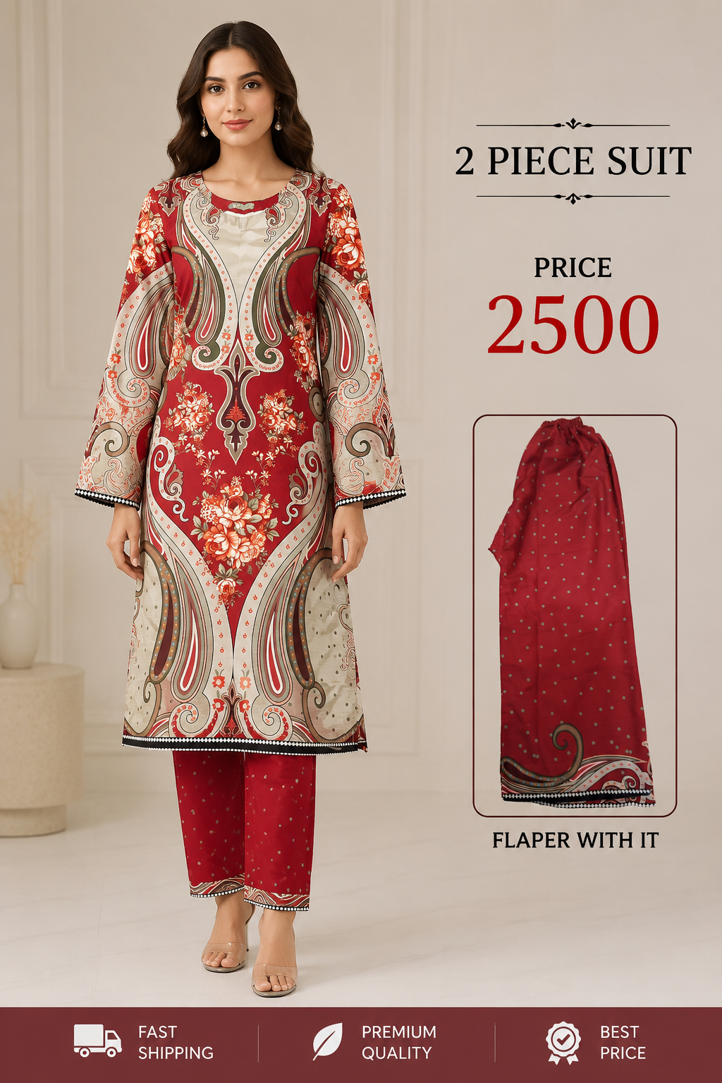 Ladies 2 Piece Suit